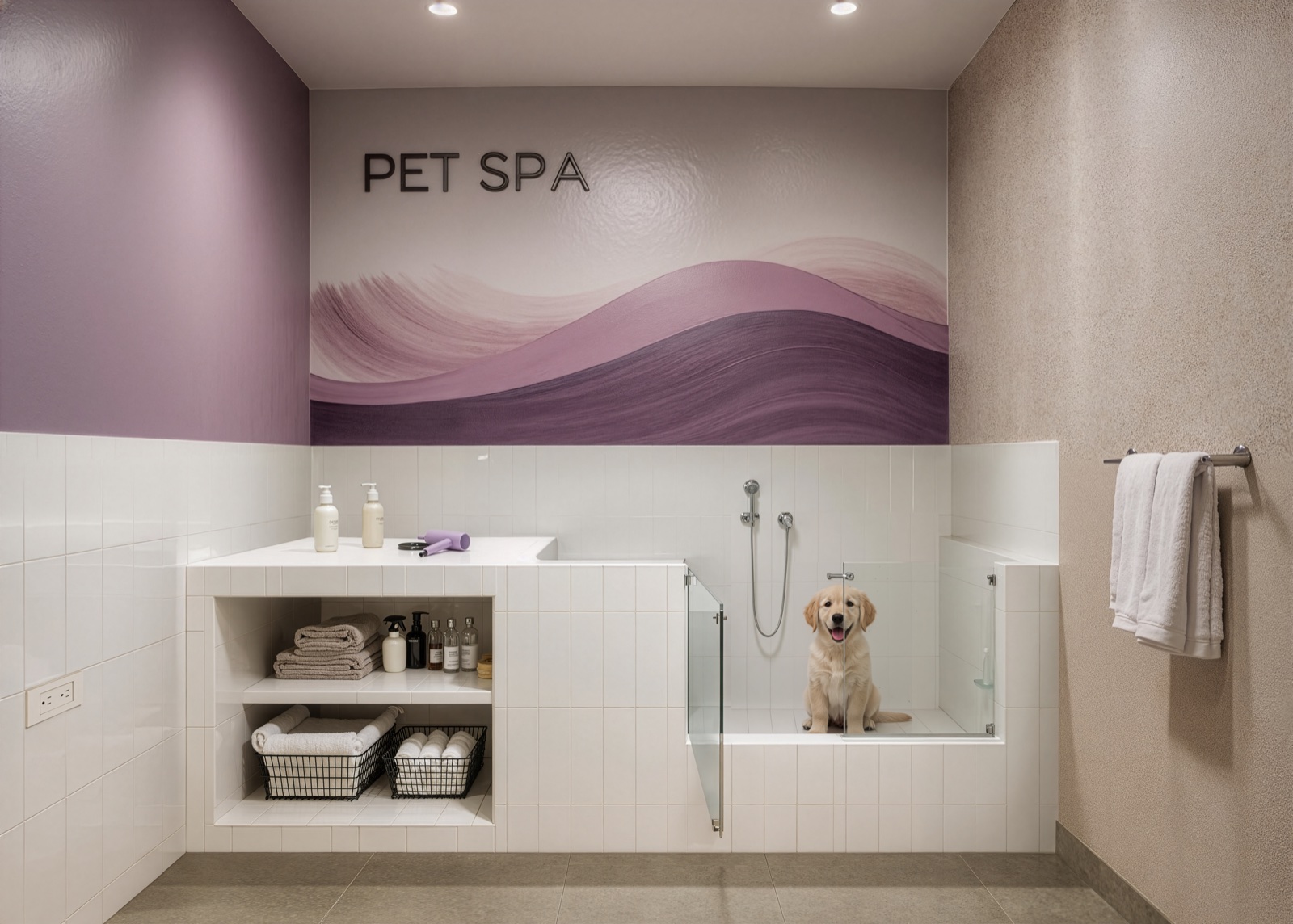 Pet spa · Ezena 4 · render de VIZIA STUDIO