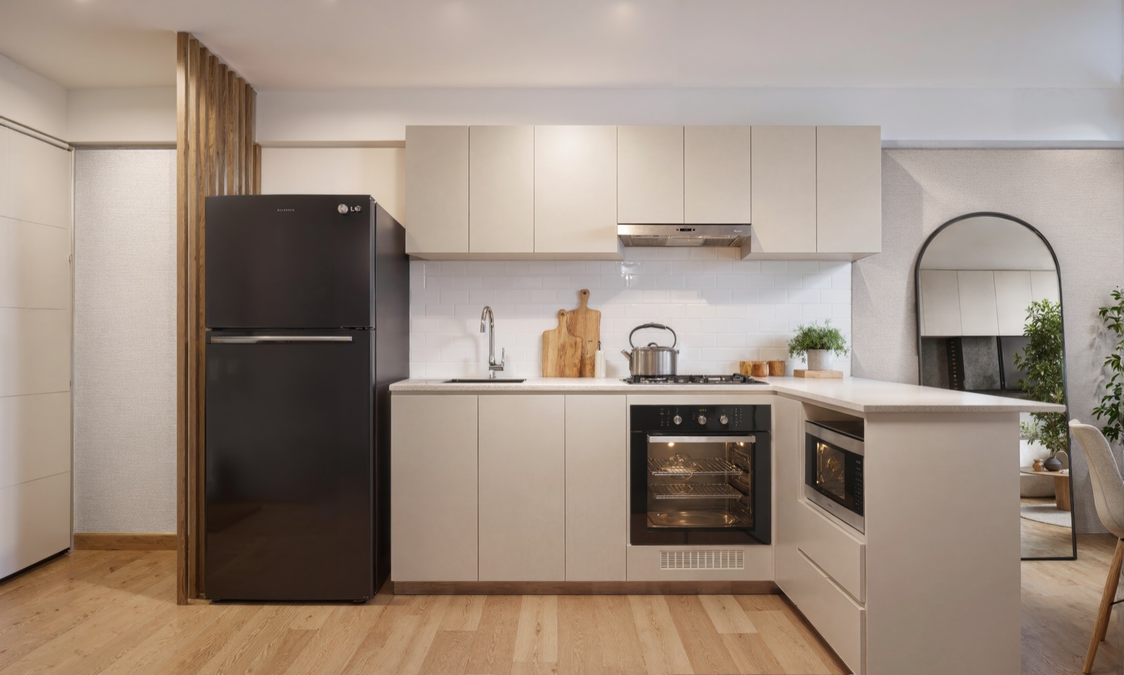Cocina · Ezena 4 · render de VIZIA STUDIO