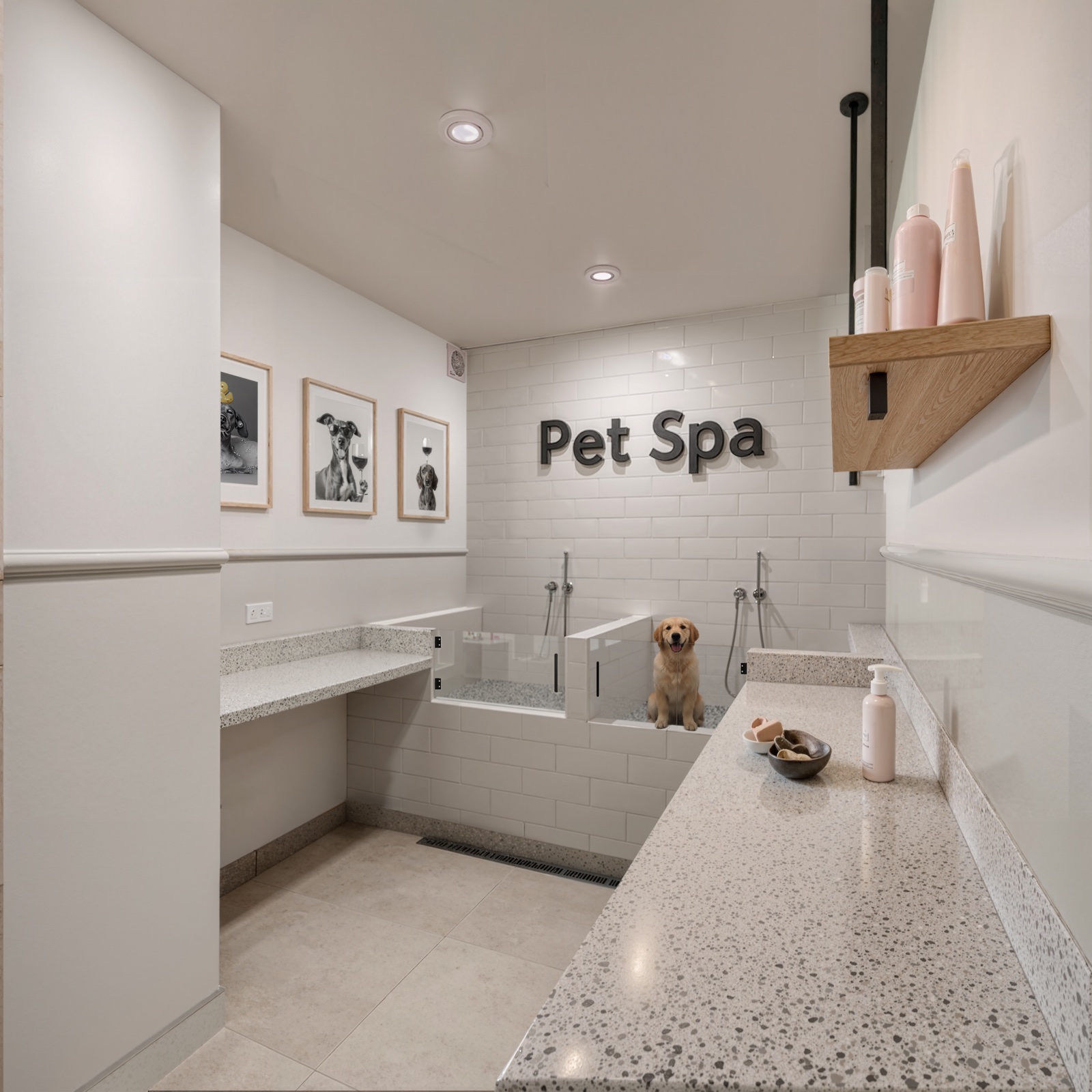 Pet spa · Patriotas · render de VIZIA STUDIO