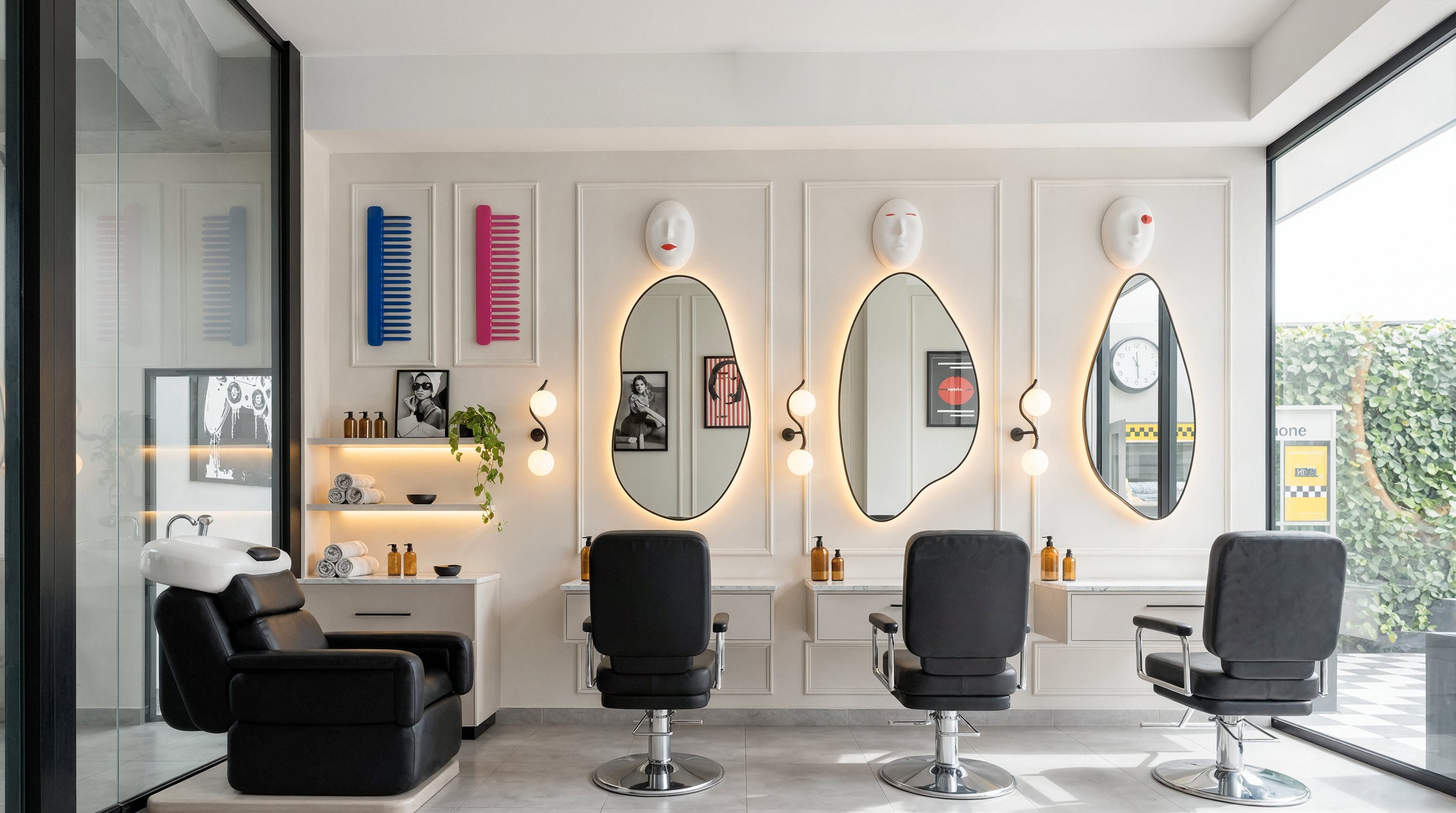 Beauty room · Tribeca Tower · render de VIZIA STUDIO