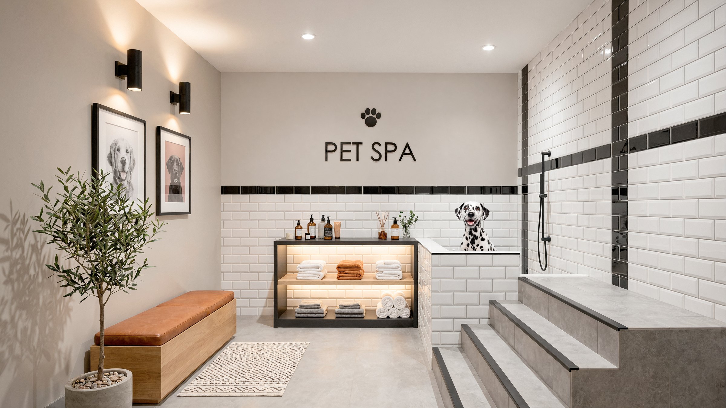 Pet spa · Tribeca Tower · render de VIZIA STUDIO