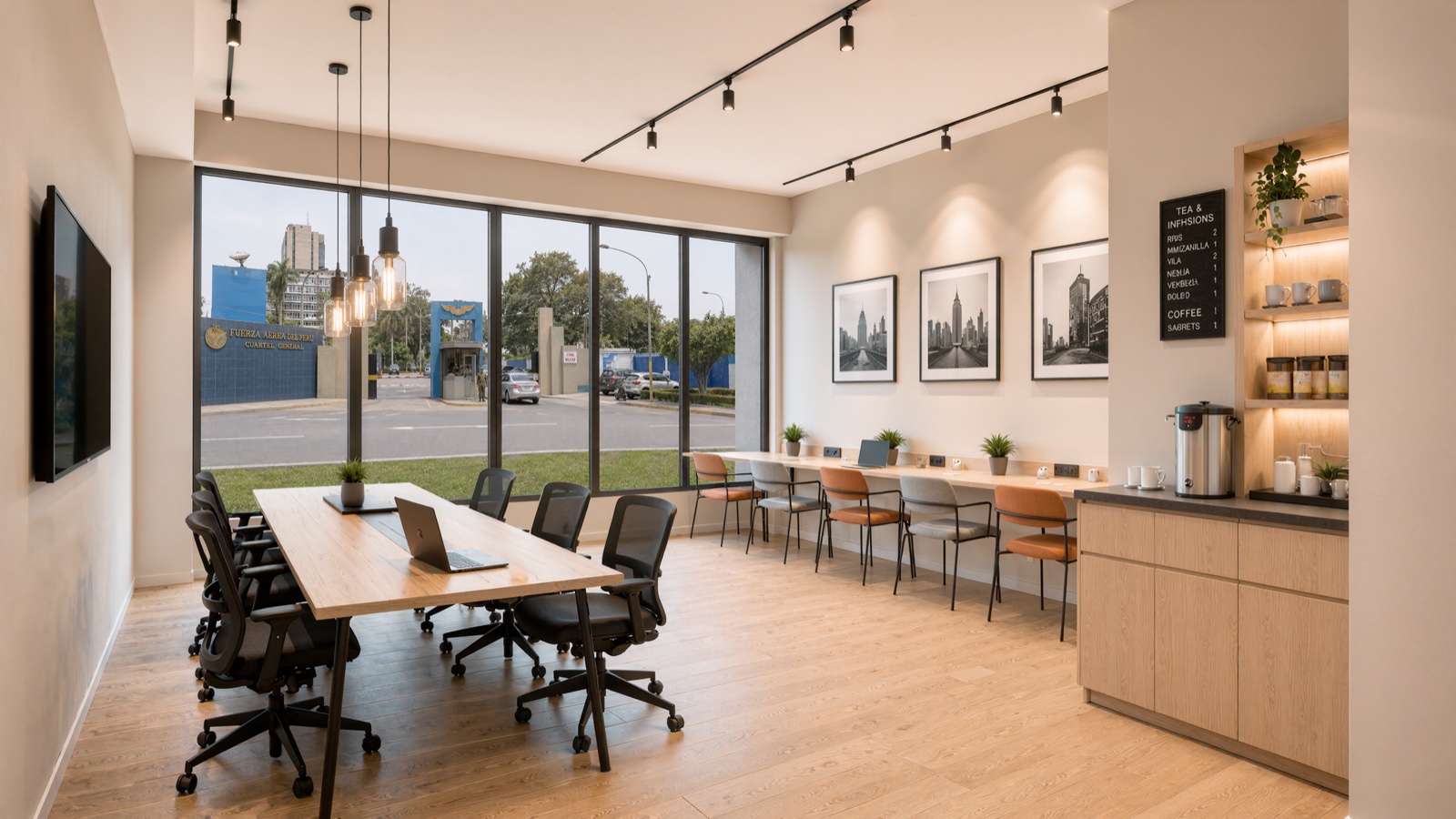Coworking · Union Square Park · render de VIZIA STUDIO