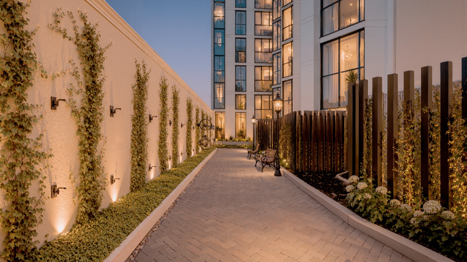 Jardín · Union Square Park · render de VIZIA STUDIO